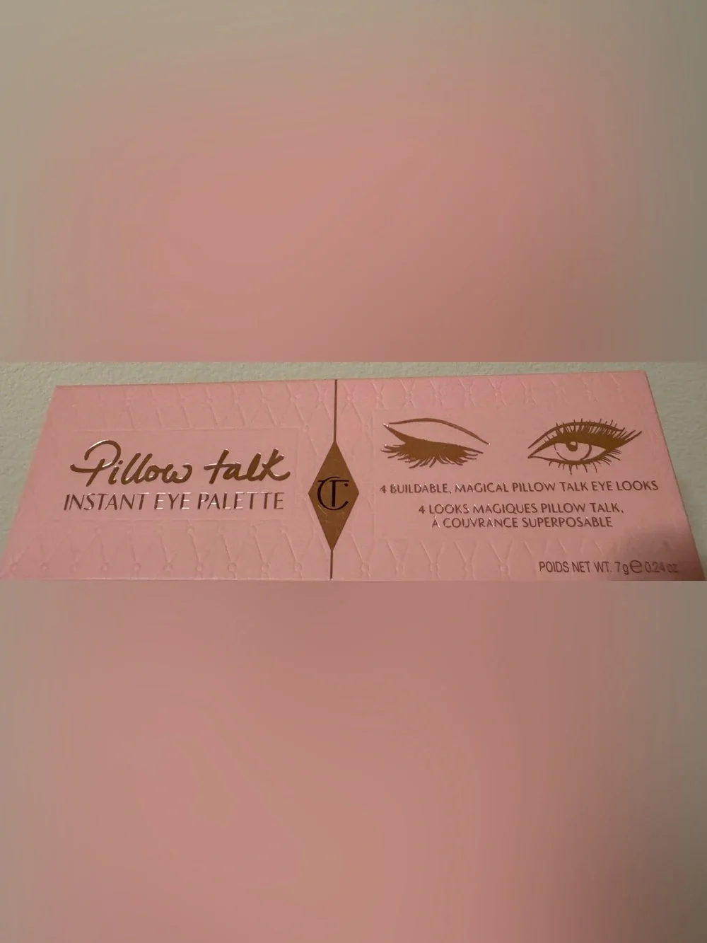 Charlotte Tilbury Pillow Talk limited edition Eyeshadow Palette